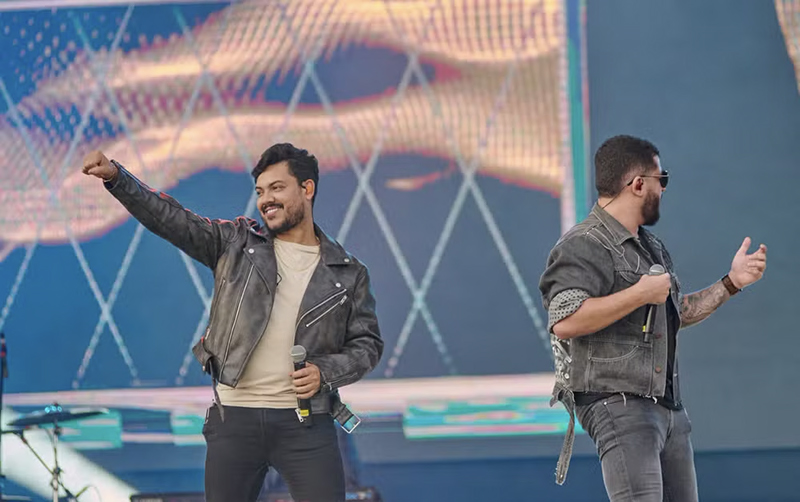 Imagem JPG, Ícaro & Gilmar encerram Ribeirão Rodeo Music 2024 com churrasco pela manhã