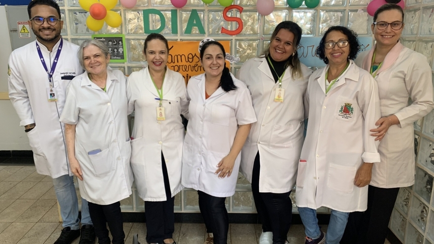 Imagem JPG, Dia S: Agentes percorrem cerca de mil residências, escolas e comércios para conscientizar sobre sarampo