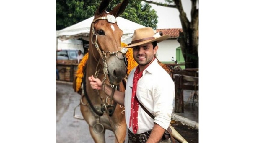 Imagem JPG, Berranteiro inicia expedição de mais de 10 mil quilômetros rumo à Festa do Peão de Barretos