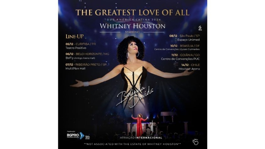 Imagem JPG, Belinda Davids confirma turnê imperdível pela América Latina