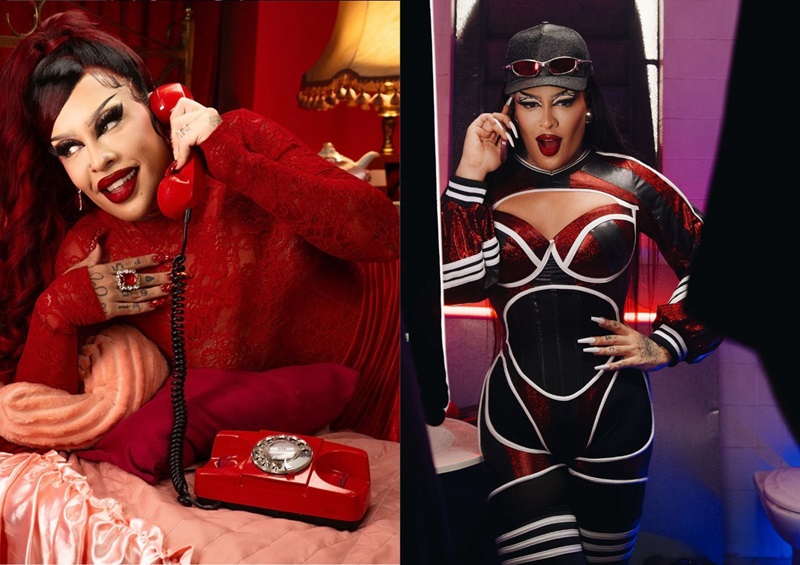 Imagem JPG, Gloria Groove promove encontro inédito entre personas de Lady Leste e Serenata para celebrar três anos de álbum marcante na carreira!