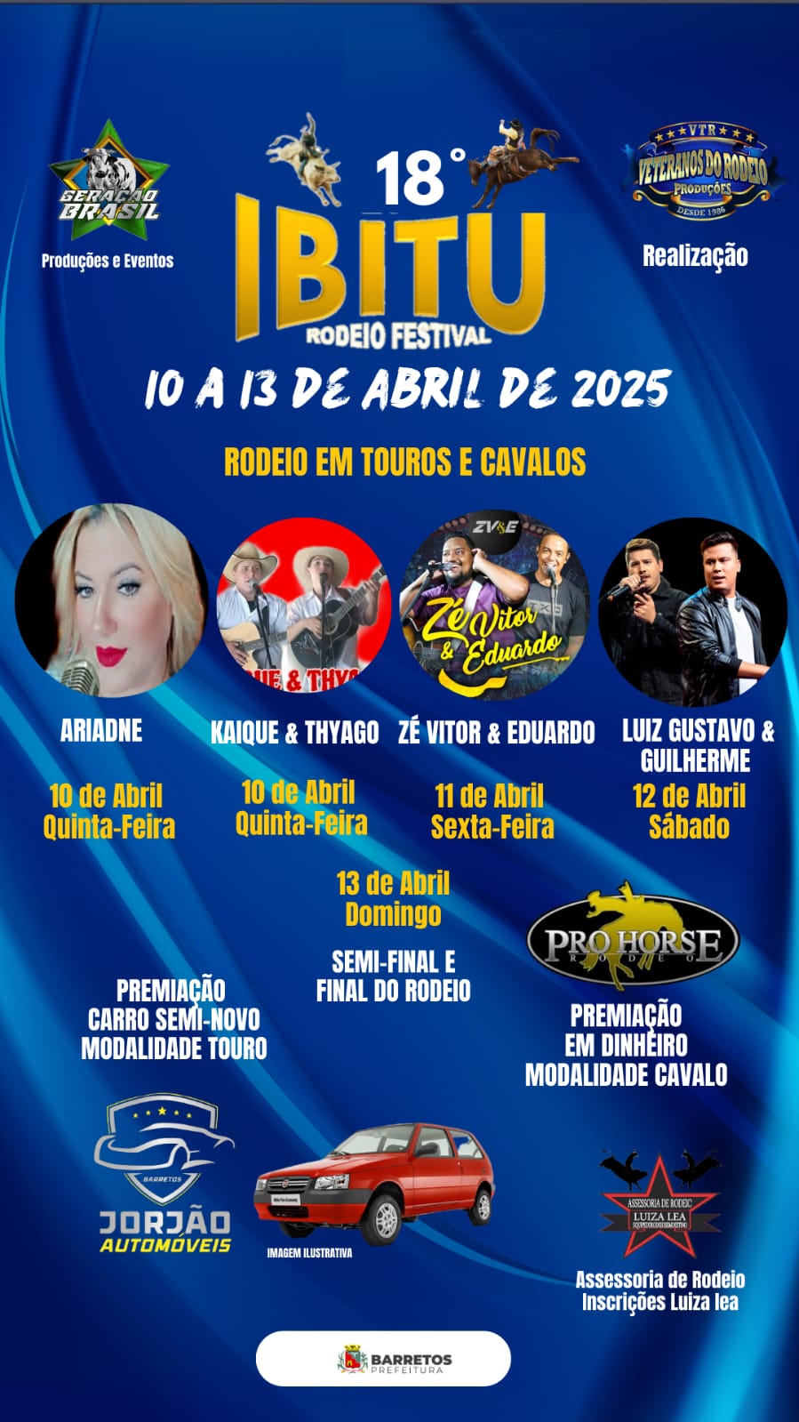 Imagem JPG, 18° Ibitu Rodeio Festival acontece nessa semana