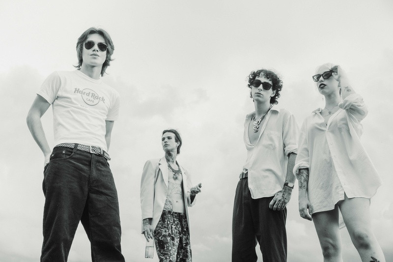 A banda Venere Vai Vênus, de Mogi das Cruzes transita entre diferentes influências e estilos, equilibrando intensidade e introspecção em suas músicas ()