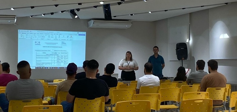 Imagem JPG, Novas turmas dos cursos de pós-graduação do UNIFEB são recebidas em aulas inaugurais