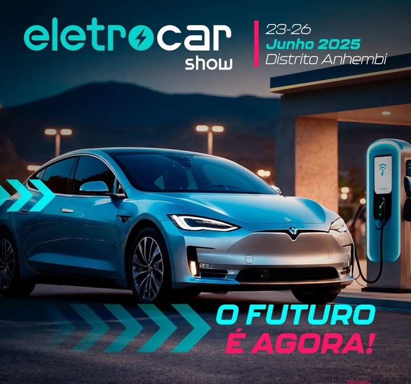 Imagem JPG, Eletrocar Show 2025 reúne líderes globais e nacionais da mobilidade elétrica em São Paulo