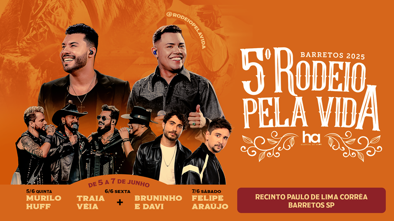 Imagem JPG, Começa amanhã, dia 5, a 5ª edição do “Rodeio pela Vida”