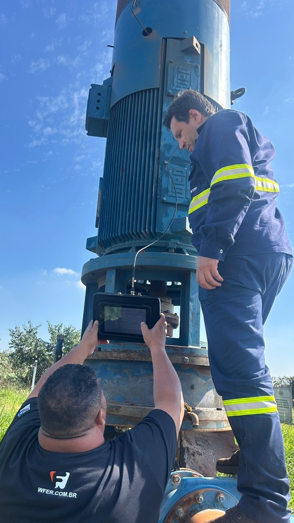 Imagem JPG, SAAE Barretos realiza inspeção termográfica e análise de vibração em parceria com ARES-PCJ e empresa especializada