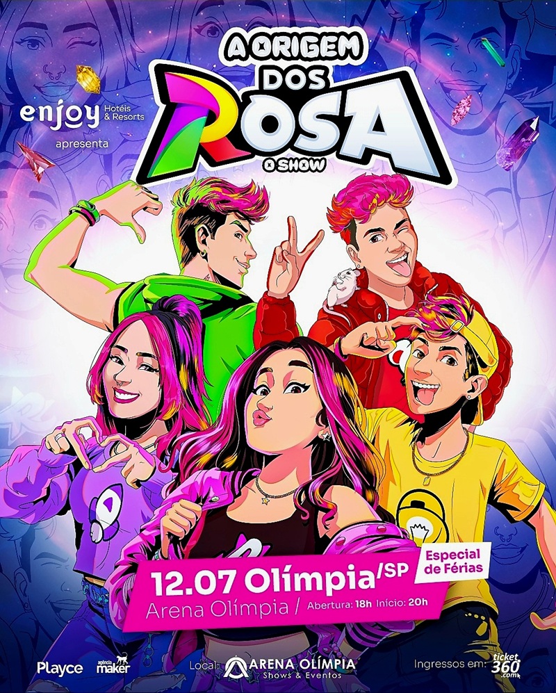 Imagem JPG, Olímpia recebe pela primeira vez o grupo Os Rosa