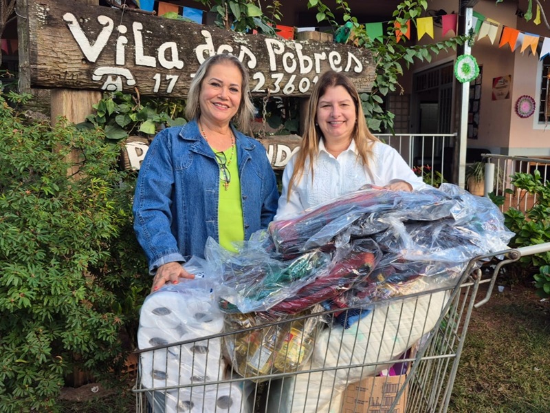 Imagem JPG, Fundo Social de Solidariedade faz doação à Vila dos Pobres