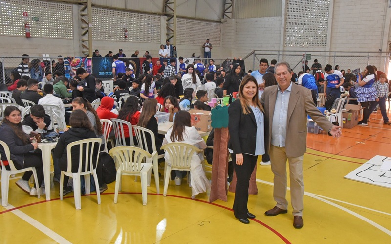 Imagem JPG,  Olimpíada Brasileira de Robótica 2025 movimenta Cemepe do bairro Marília