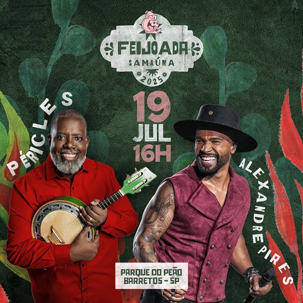 Imagem JPG,  Estrutura da Feijoada Samaúma já está sendo montada no Parque do Peão