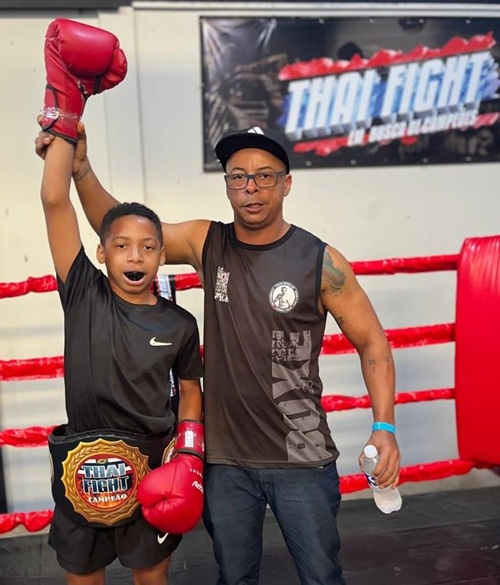 Imagem JPG, Boxeador barretense de 13 anos conquista cinturão na 10ª edição do Thai Fight