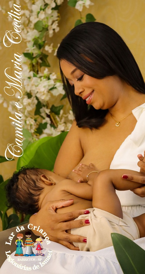 Imagem JPG,  Mostra de fotos no North Shopping alerta para a importância do aleitamento materno