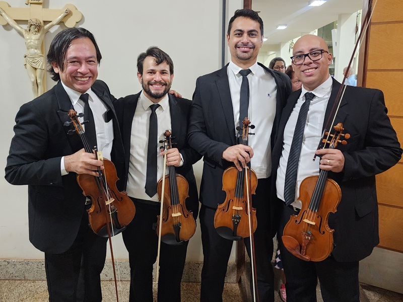 Imagem JPG,  Concerto “As quatro estações” encanta fiéis na Igreja de São Benedito