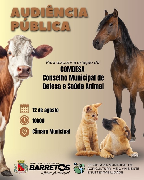 Imagem JPG, Audiência Pública vai discutir a criação do COMDESA