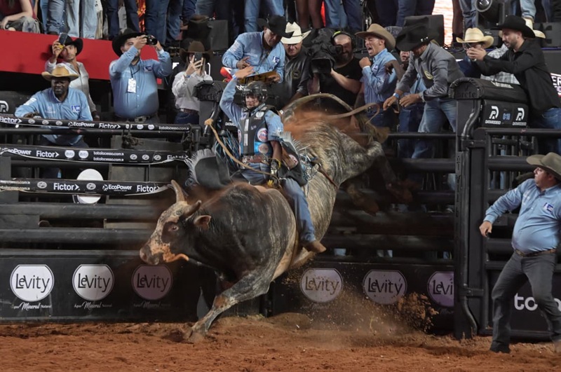 Imagem JPG, Resultados de 26 de agosto das montarias em touros pela LNR e Três Tambores pela Taça Os Independentes
