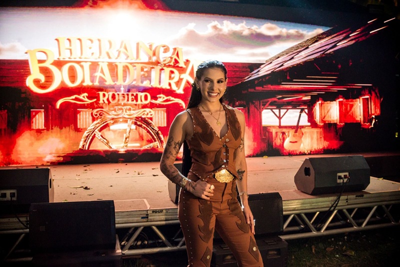 Imagem JPG, Ana Castela fala sobre a gravação do DVD na 70ª Festa do Peão de Barretos