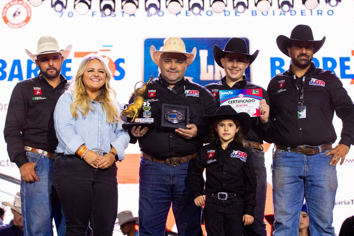 Premiação melhor touro (André Monteiro)